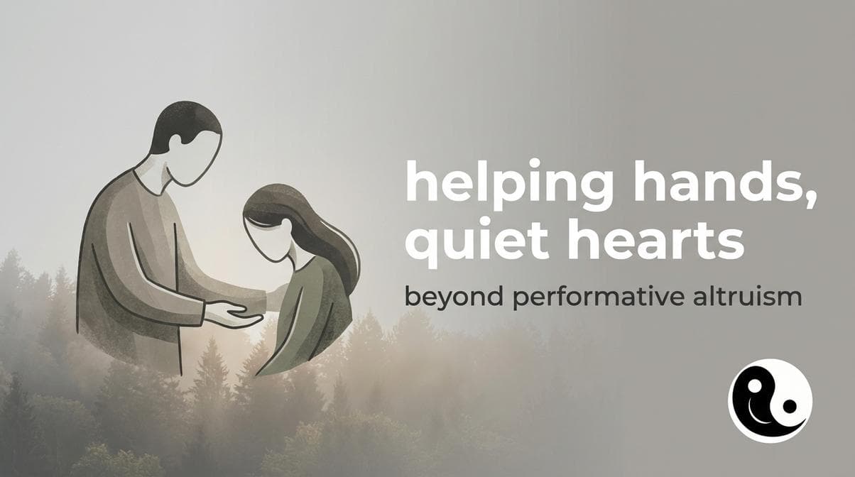 help someone in need