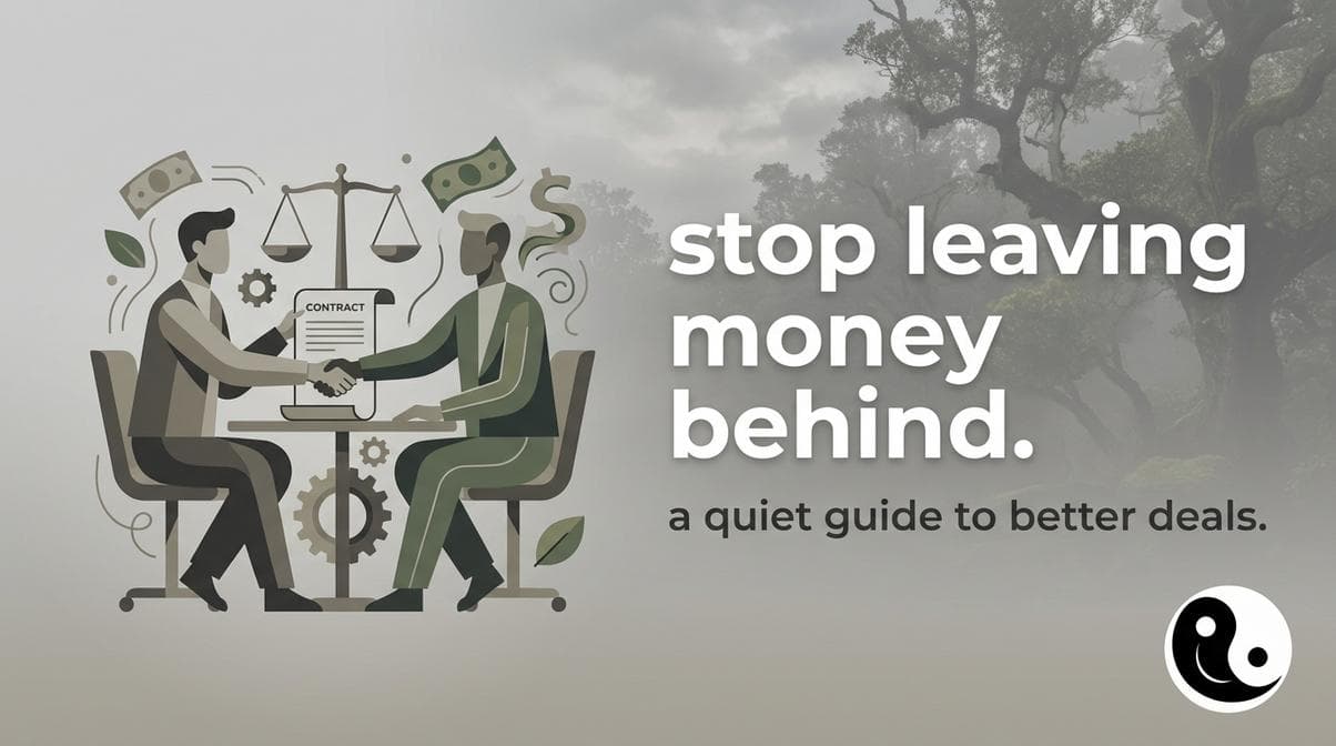 negotiate a better deal