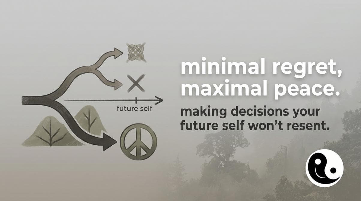 regret minimization framework